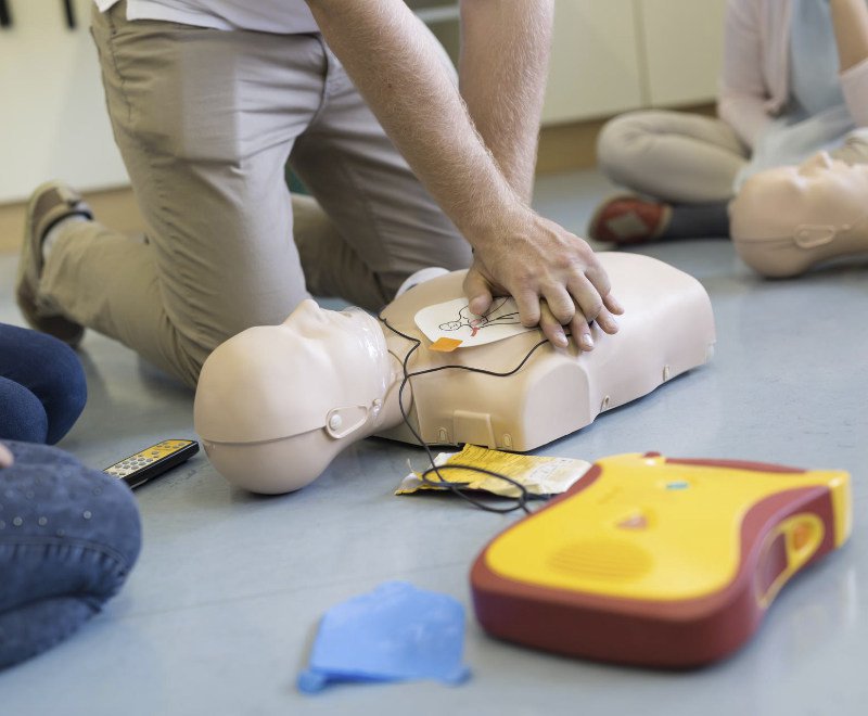 Updated resuscitation techniques and first aid training