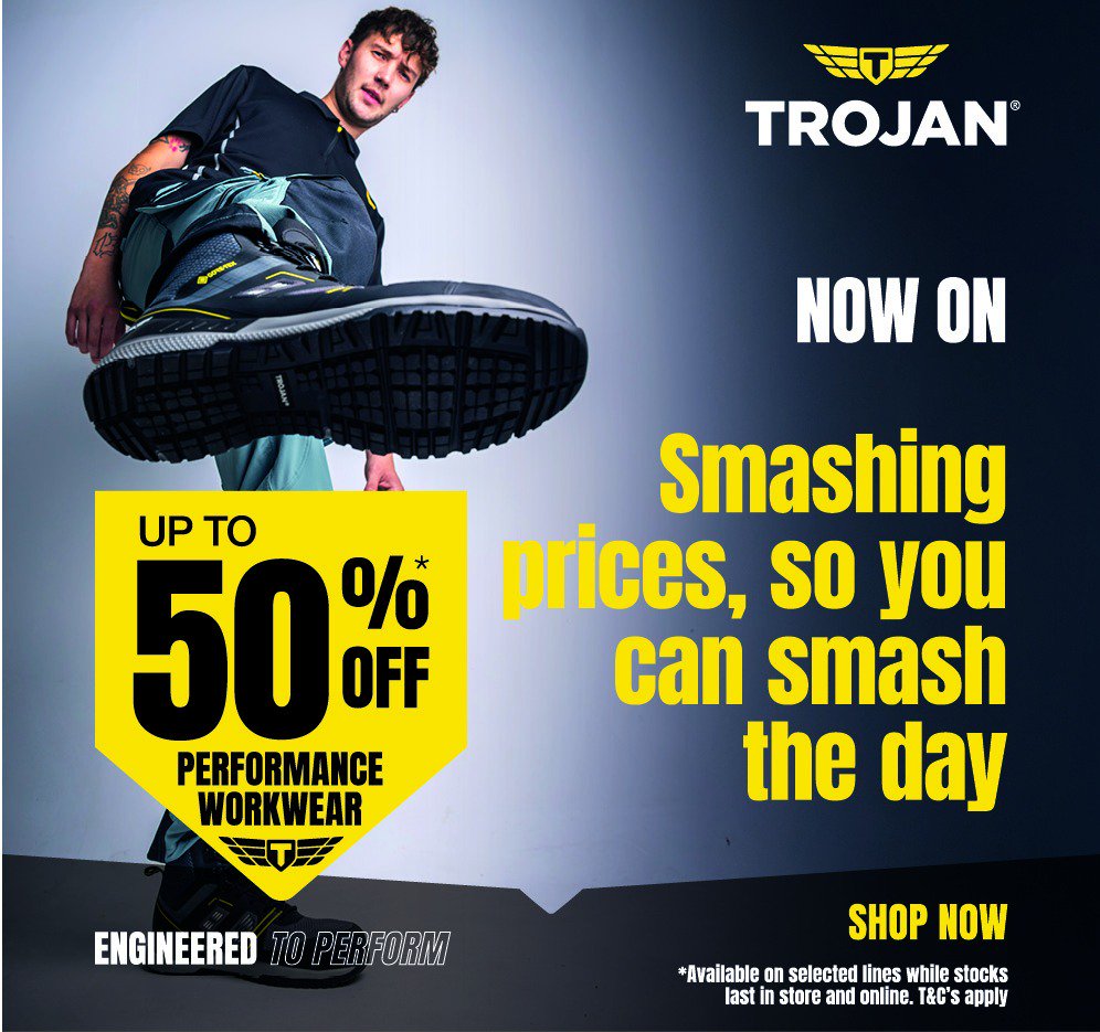 Trojan Workwear - Up to 50% off